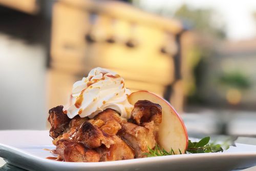 Cinnamon Sugar Donut Bread Pudding