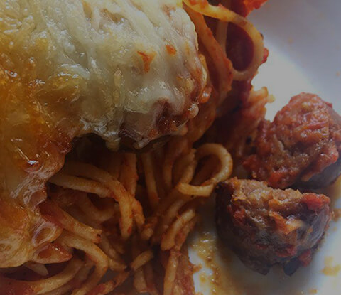 Baked Spaghetti with Italian Sausage
