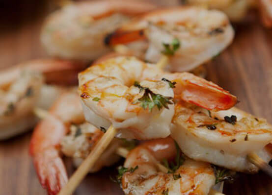 Garlic Parsley Prawns