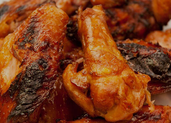 Maple Glazed Chicken Wings