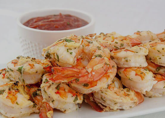 Roasted Parmesan Shrimp