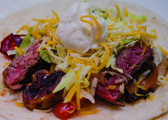 Simple Steak and Chicken Fajitas