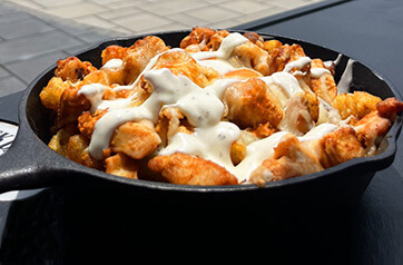 Buffalo Chicken Totchos