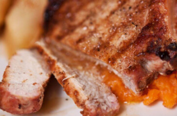 Garlic and Cinnamon Pork Loin Chops