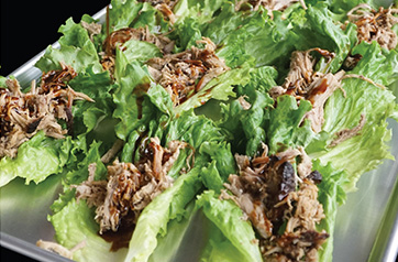 Pulled Pork Lettuce Wraps