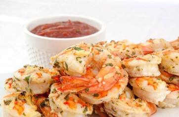 Roasted Parmesan Shrimp