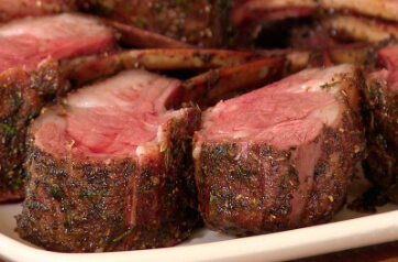 Slow Roasted Rack of Lamb