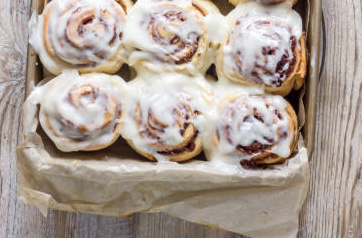 Smoked Cinnamon Rolls