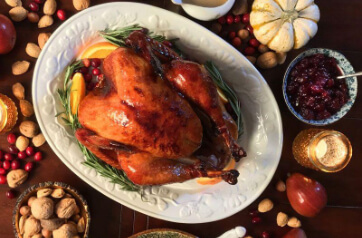 Turkey with Whiskey Brine & Glaze