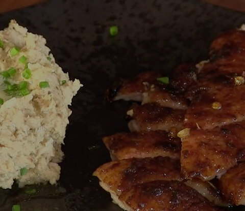 Roasted Orange Glaze Duck