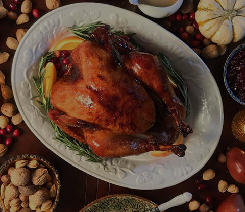 Turkey with Whiskey Brine and Glaze